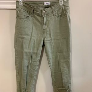 Green cargo pants